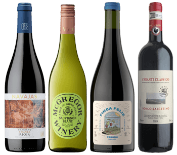 Wine bottles