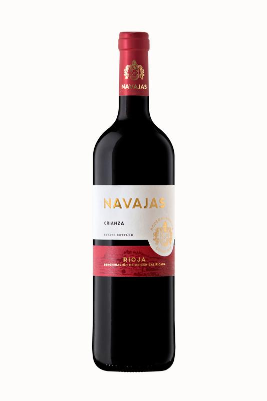 Navajas Red Crianza bottle